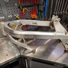 Honda Bros 400 frame and logbook
