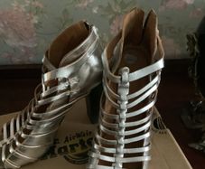 Diesel black gold  sandals, good condition, uk6 , made in Italy