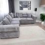 Grey Verona L shaped corner sofa Image 3