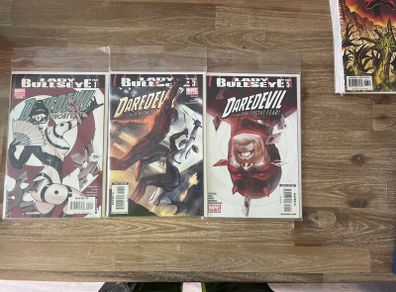 Daredevil Comics Lady Bullseye 1-5