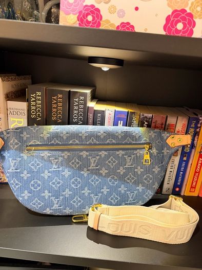 Denim bum bag