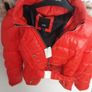 ladies belted jacket with detachable fur hood Image 4