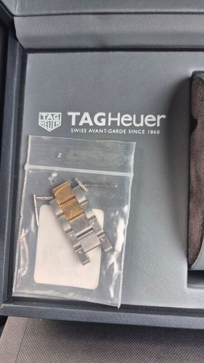 Tag Heuer Aquaracer two tone ladies watch , MOP dial.