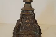Antique french bronze candleholder