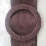 Lady's Wide Maroon Corduroy Belt. Image 2