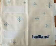 IceBand cooling ice wrap for knee