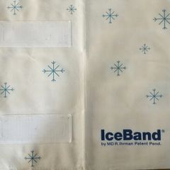 IceBand cooling ice wrap for knee