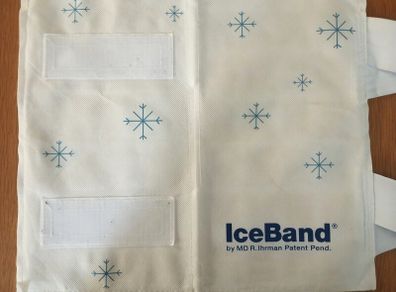 IceBand cooling ice wrap for knee