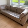 Roche Bobois Serenite Three-Four Seater Leather Sofa Image 5