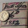 SA silver Sixpence 1952 Image 4