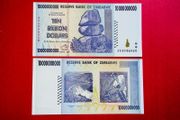 Zimbabwe 10 Billion Dollars. 2008.  PICK 85a UNC Verified Under Uv Light )