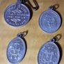 four vintage religious medals (b), tub 3 Image 2