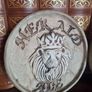 Rare Vintage Herald Ale Stoneware Pub Set - Tap Font Marker & Display Plaque Macardle Moore Dundalk Image 2