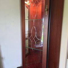 Solid Wood Drinks/Display Cabinet with Lights