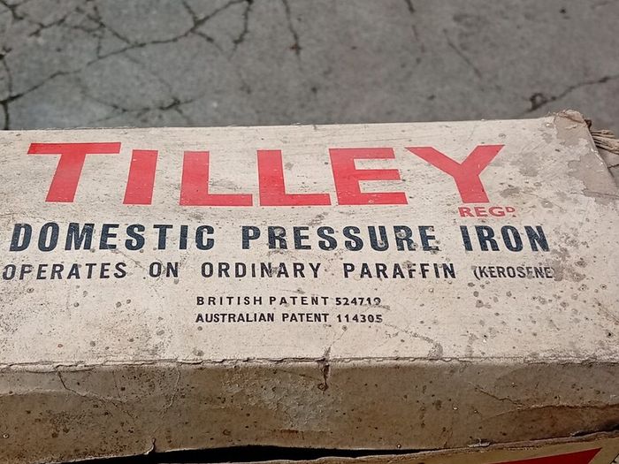 Vintage Tilley Iron