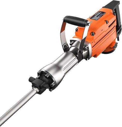 Electric Demolition Jack Hammer 2200W Heavy Duty Concrete Breaker 4 Chisels