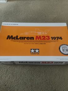 Tamiya 1/12 McLaren M23 1974 Formula 1. E.Fittipaldi/D.Hulme. 12045 limited edition.