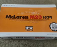 Tamiya 1/12 McLaren M23 1974 Formula 1. E.Fittipaldi/D.Hulme. 12045 limited edition.