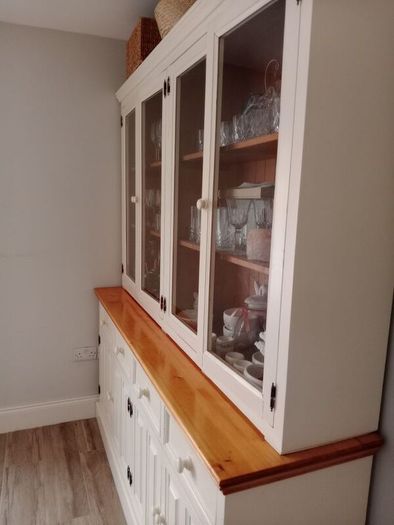 cabinet with lights