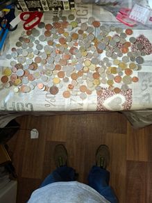 260 COINS SILVER COPPER ETC, Postage Available or Collection,