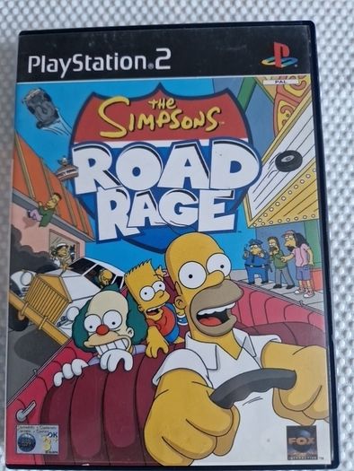 The Simpsons Road Rage PlayStation2 Ps2 Games Original