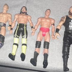 WWE Action Figures: Chris Jericho, Seth Rollins, Randy Orton, Braun Strowman