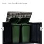 Bin store for 2 bins Image 3