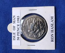 Ron Haslam T.T. Coin