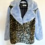 Jakke Faux Fur Coat UK10 Image 2