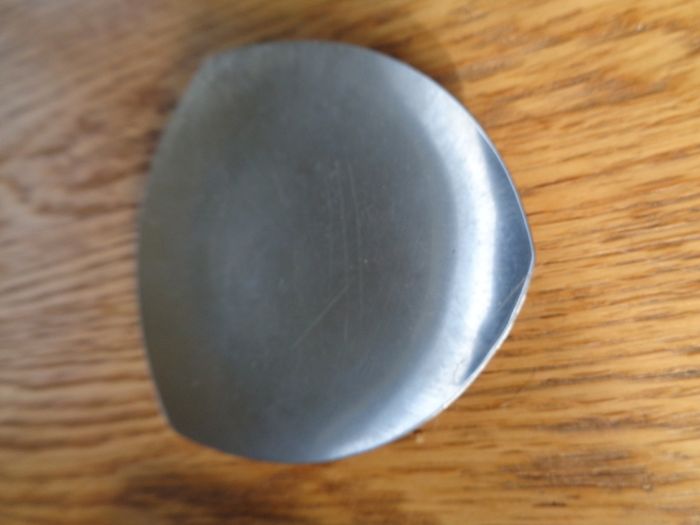 Stainless Steel Butter Plates x 2 for Sale