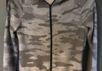 Tesco boys grey camouflage hoodie aged 9-10 years