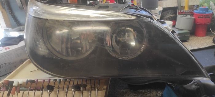 BMW e60 headlights