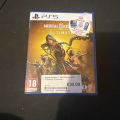 Mortal Kombat 11 Ultimate selling for 25 (PS5)