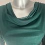Quiz green sparkly long sleeve blouse size UK10 EU38 Perfect condition Postage included Image 6