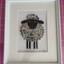 Handcrafted framed Sheep mixed media Mosaic Image 3