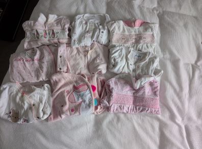 Pink Babygros