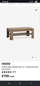 Coffee table - Jysk Vedde