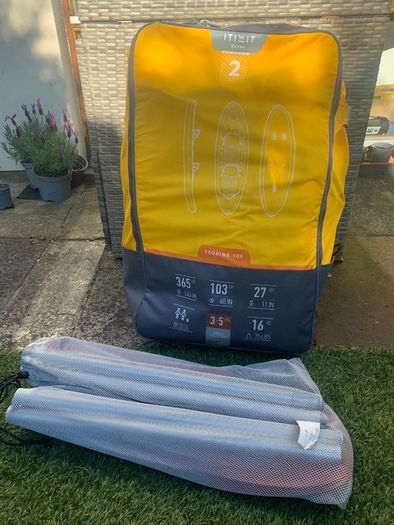 Inflatable 2-person kayak