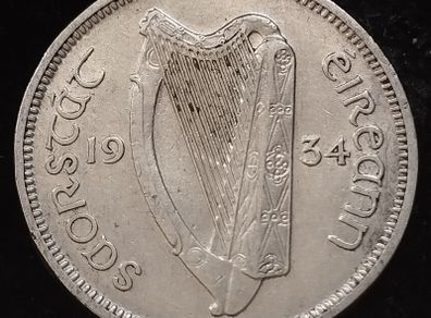 Ireland - 1934 - 6 Pence - KM.5 - [875]