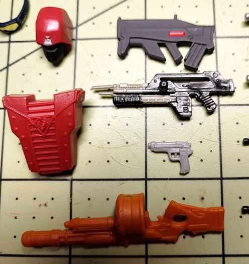 GI JOE 25th Anniversary+ parts & pieces