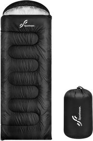 NEW SALE | Sleeping Bag Camping Sleep Bags: Sportneer Warm Sleeping Bags for Single Adults 3-4 Season Waterproof Lightweight Large Ultralight suit for Adult Man Fishing Travel Outdoor