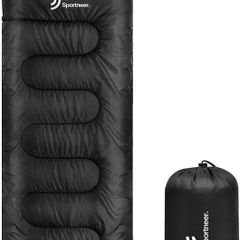 NEW SALE | Sleeping Bag Camping Sleep Bags: Sportneer Warm Sleeping Bags for Single Adults 3-4 Season Waterproof Lightweight Large Ultralight suit for Adult Man Fishing Travel Outdoor