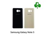For Samsung Galaxy Note 5 Back Battery Cover Glass Housing New Gold/ Black