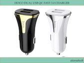 Hoco Dual Usb Fast Qc3.0 Car Charger