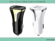 main image for ad Hoco Dual Usb Fast Qc3.0 Car Charger