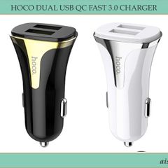 Hoco Dual Usb Fast Qc3.0 Car Charger