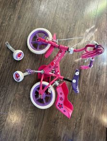Girls Pink Suzy Bike - 12"