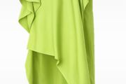 asos lime green dress
