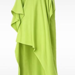 asos lime green dress