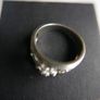 Vintage White Sapphire Floral Ring Image 10